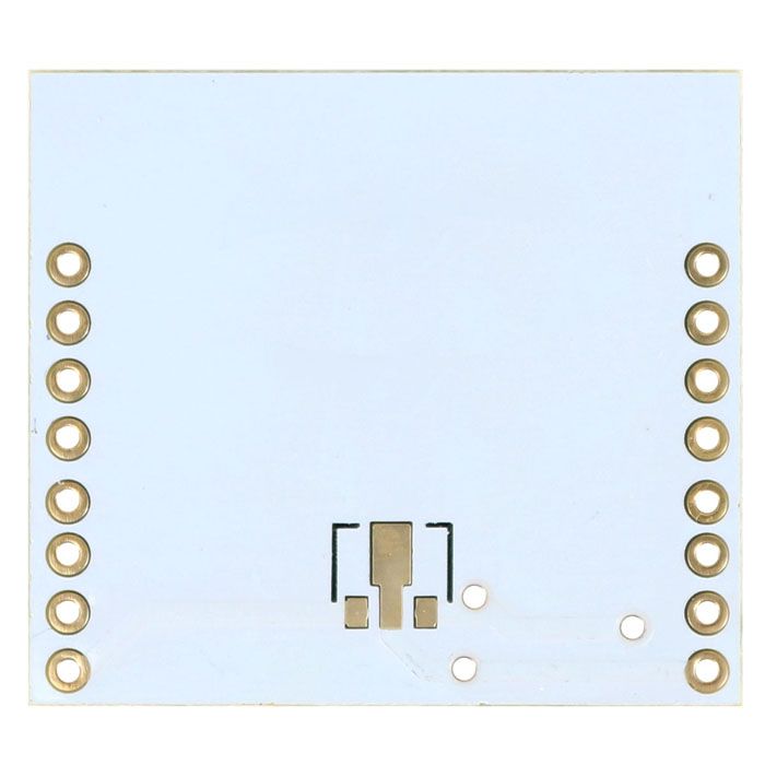 ESP8266 WiFi module adapter plaat met header pins onderkant